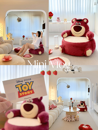 Sofa lười Gấu Dâu Lotsoa 118001