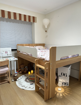 Giường tầng bán cao mã 12397